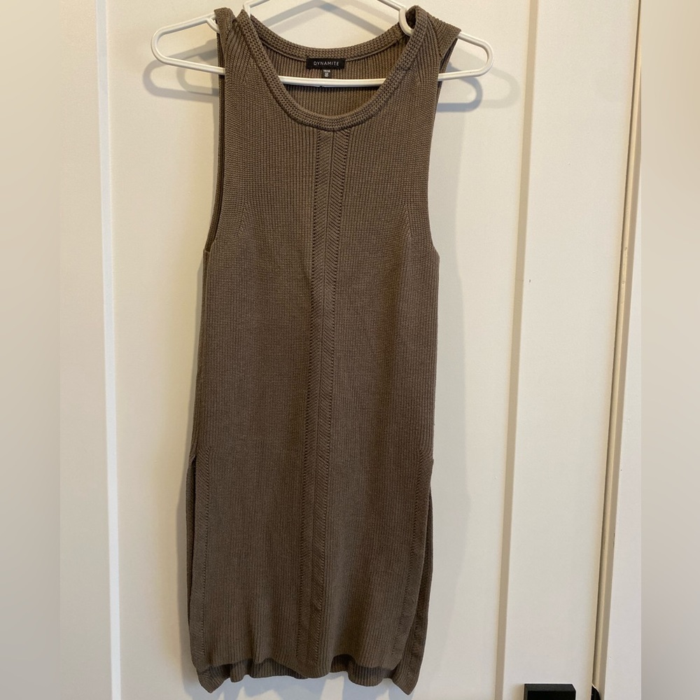 Knitting tunic